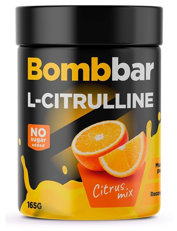 L Citrulline 165 gr BB, цитрусовый микс