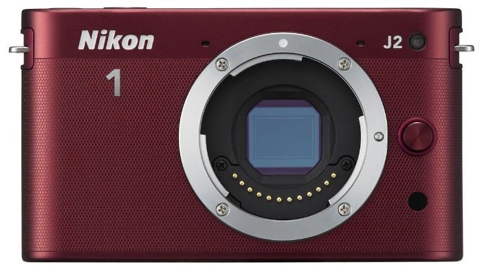 Фотоаппарат Nikon 1 J2 Body, красный