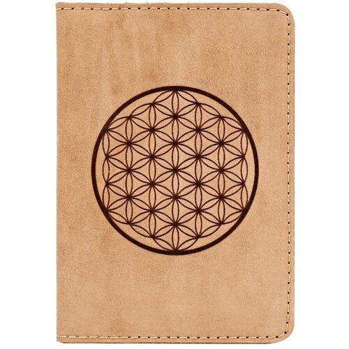 Обложка для паспорта BEREGY, коричневый