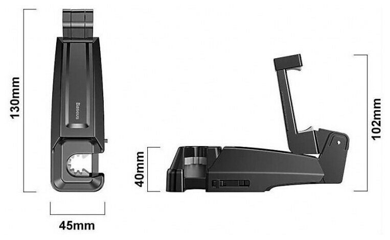 Держатель Baseus Back Seat Hook Mobile Phone Holder