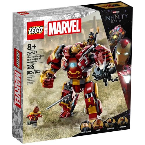 Конструктор LEGO Marvel Avengers Movie 76247 Халкбастер: битва за Ваканду, 385 дет.