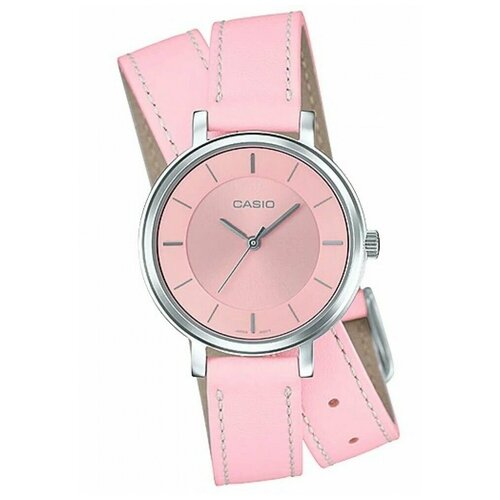 фото Наручные часы casio наручные часы casio ltp-e143dbl-4a2, розовый, серебряный