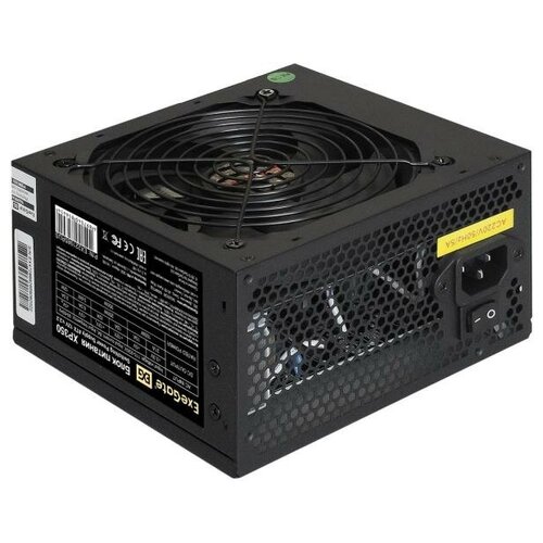 Exegate Блок питания 350W ExeGate XP350 ATX PC 12cm fan 24pin 4pin 3xSATA 2xIDE FDD black кабель 220V в комплекте 156800₽