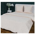 Постельное белье 2-спальное с евро простыней Текстильная лавка Вензель 70 x 70 бязь - изображение