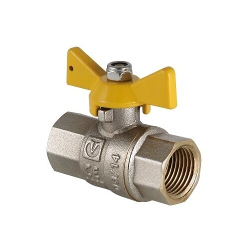 Кран шаровый газовый VALTEC VALGAS, рукоятка бабочка 3/4