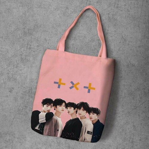 фото Сумка шоппер anime dakimakura, фактура рельефная, мультиколор