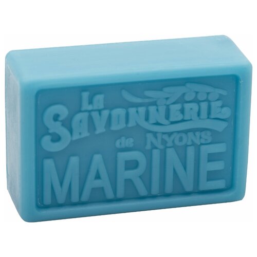 Туалетное парфюмированное мыло: морской бриз прямоугольное 100 гр. (La Savonnerie de Nyons, Франция)
