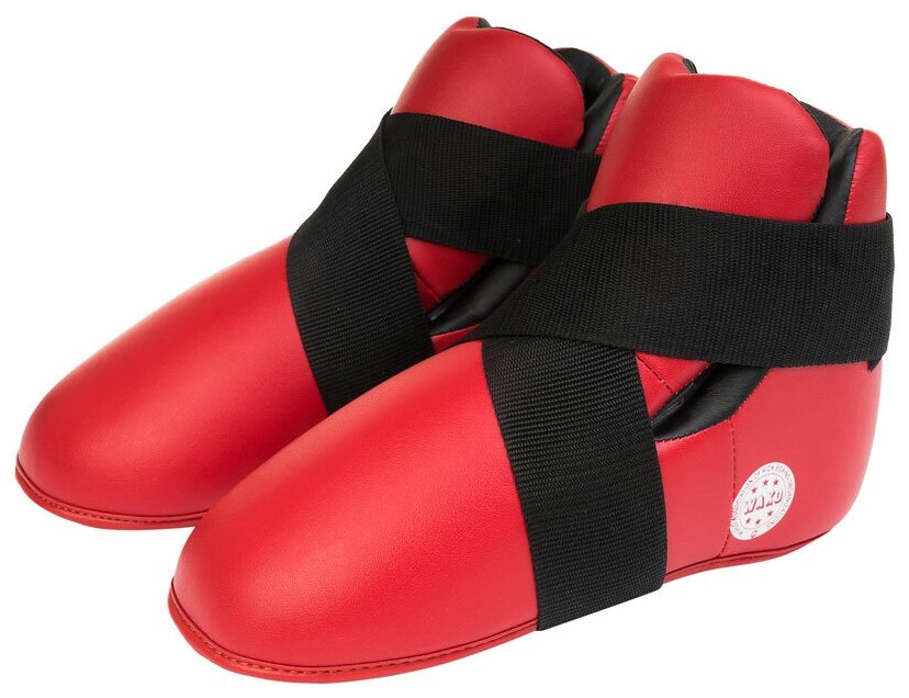 Защита стопы WAKO Kickboxing Safety Boots красная (размер M)