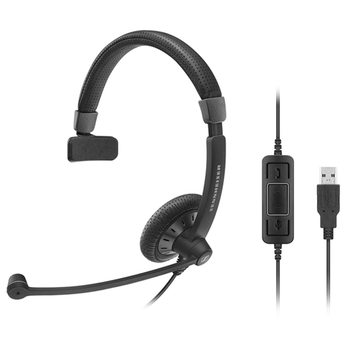 фото Односторонняя проводная гарнитура sennheiser sc 40 usb ctrl black