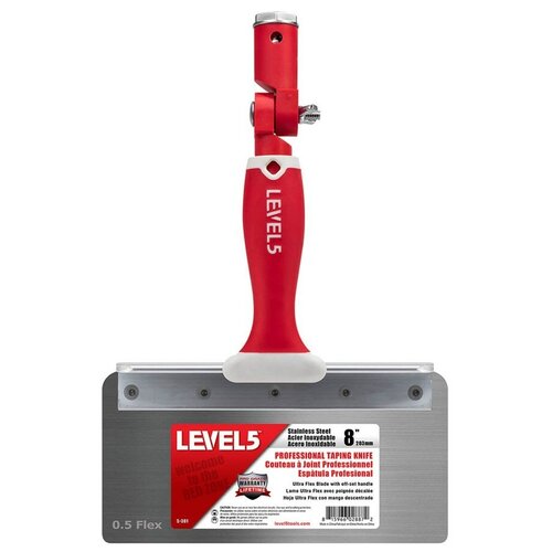 LEVEL5 Шпатель оффсетный нержавеющая сталь толщина лезвия 0,5мм