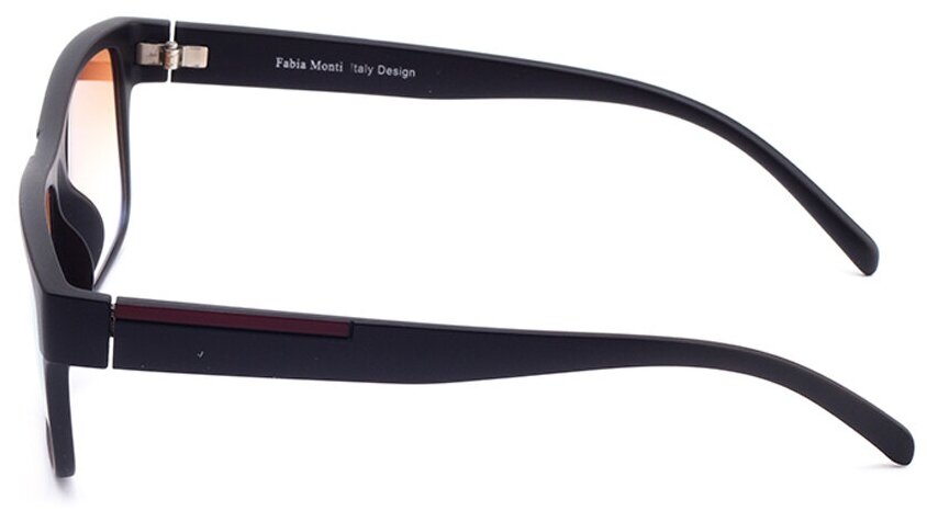 Готовые очки для зрения черные с диоптриями -1.00 футляр