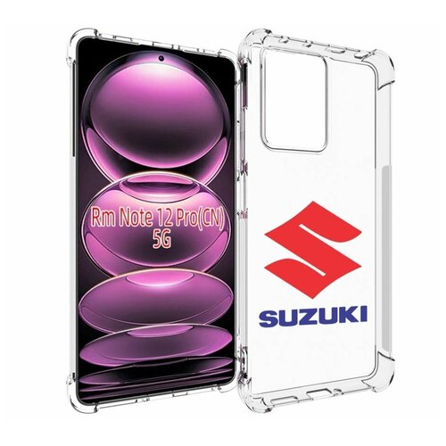 Чехол MyPads suzuki-сузуки-3 мужской для Xiaomi Redmi Note 12 Pro / POCO X5 Pro задняя-панель-накладка-бампер