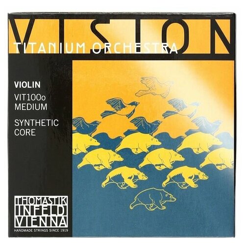 Струны для скрипки Thomastik VIT100o струны для скрипки thomastik vit100o vision titanium orchestra