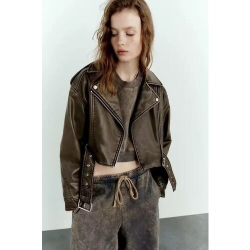 фото Кожаная куртка bride b.d.m