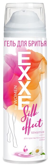 EXXE Гель для бритья Silk effect Sensitive с экстрактом ромашки