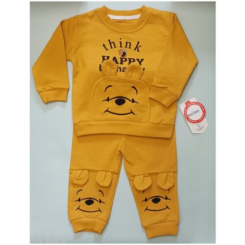 Комплект одежды By Murat Baby, размер 68-74, желтый