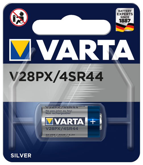 Батарейка Varta V28PX/4SR44