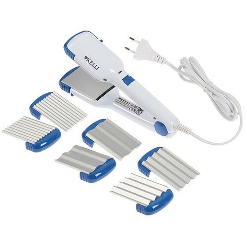 Мультистайлер KELLI KL-1204 30 Вт 4 насадки алюминиевое покрытие белый 170700₽