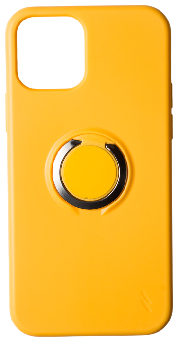 Защитный чехол для Apple iPhone 12 / iPhone 12 Pro кольцо держатель RING жёлтый