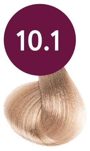 Краска для волос Ollin Professional MEGAPOLIS New безаммиачный масляный краситель 50мл, Цвет 10-1 Светлый блондин пепельный