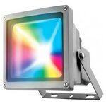 Прожектор светодиодный 20 Вт Uniel ULF-S01-20W/RGB/RC - изображение