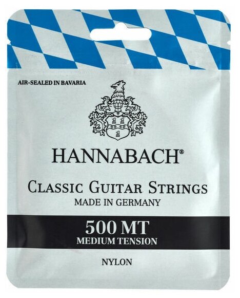 Струны для классической гитары Hannabach 500MT