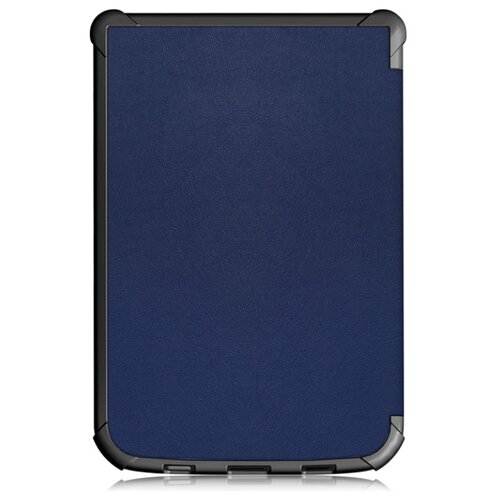 фото Чехол-обложка mypads для pocketbook 740 из качественной эко-кожи с функцией включения-выключения и возможностью быстрого снятия синий
