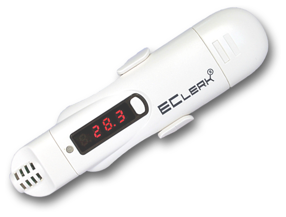 Измеритель-регистратор (логгер) влажности и температуры Рэлсиб EClerk-M-RHT