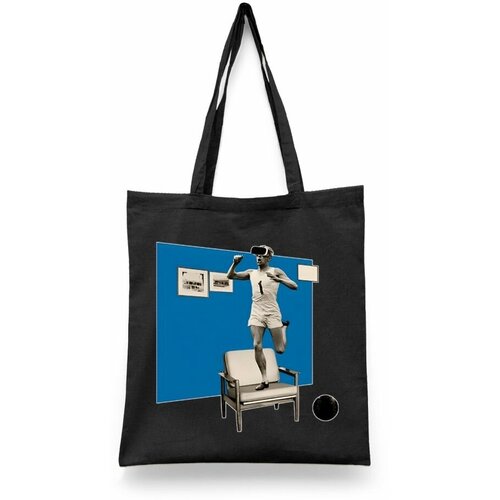 фото Сумка шоппер каждому своё, черный