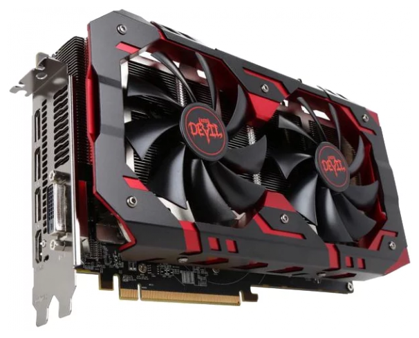 Видеокарта БУ AMD 08192MB RADEON PowerColor RX 580 Red Devil (AXRX580 8GBD5-3DHG/OC) (Гарантия 6 мес)