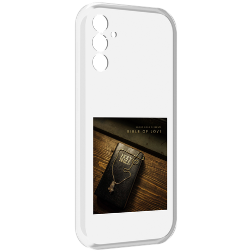 Чехол MyPads Snoop Dogg BIBLE OF LOVE для Samsung Galaxy M13 задняя-панель-накладка-бампер