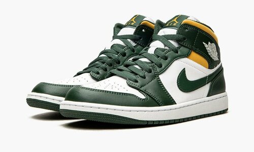 Кроссовки Nike Air Jordan 1 Mid Sonics, 42.5EU