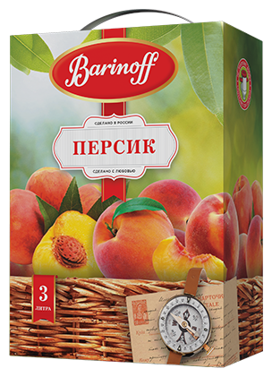 Напиток Barinoff Персик 3л - фотография № 1
