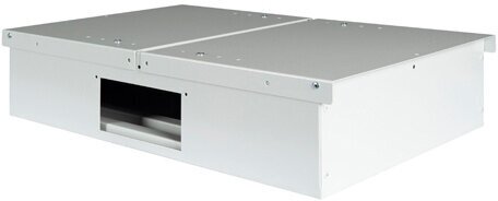 LANDE SET SOHO 19" Телекоммуникационный настенный шкаф 12U, 540х400х592мм, стеклянная передняя дверь, предсобранный, цвет серый (LN-SS12U5440-LG) - фото №2