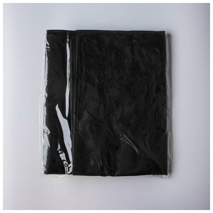 Moon Land Чехол для одежды зимний, 100×60×10 см, спанбонд, цвет чёрный - фотография № 5