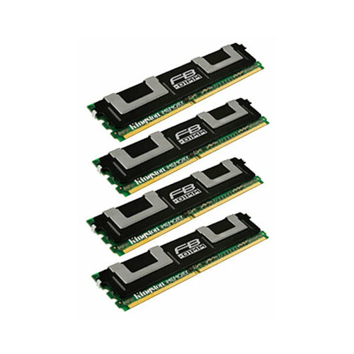 Оперативная память Kingston 8 ГБ (2 ГБ x 4 шт.) DDR2 667 МГц DIMM CL5 KVR667D2D8F5K4/8G оперативная память kingston 4 гб 2 гб x 2 шт ddr2 667 мгц dimm cl5 kvr667d2e5k2 4g