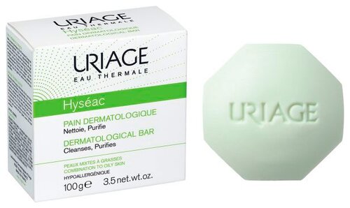 Uriage мыло дерматологическое Hyseac, 100 г