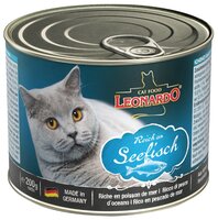 Корм для кошек Leonardo (0.2 кг) 1 шт. Quality Selection с Морской Рыбой