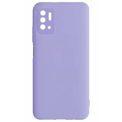 Накладка силиконовая Silicone Cover для Xiaomi Redmi Note 10T / Xiaomi Redmi Note 10 5G / Poco M3 Pro сиреневая