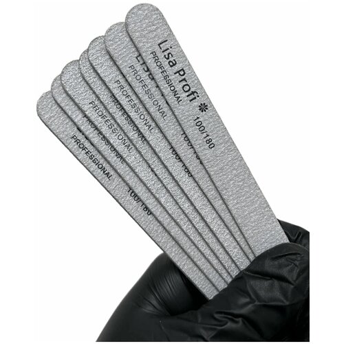 Мини-пилка прямая LISANAIL 100180 50 шт 394₽