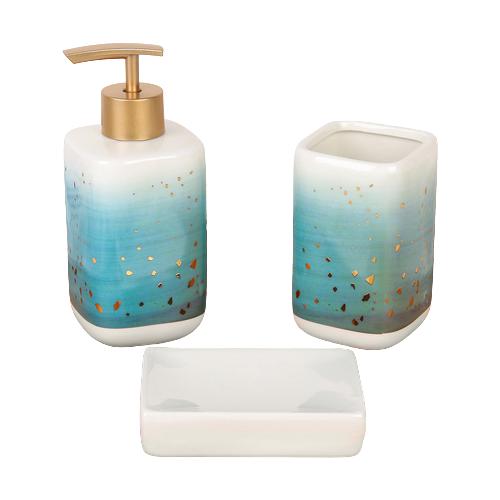 фото Набор для ванной доляна нептун, синий