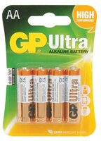 Батарейка GP Ultra Alkaline AA 2 шт блистер