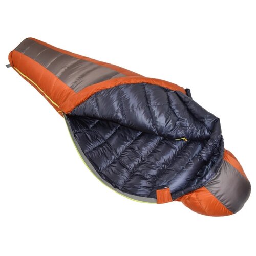 фото Спальный мешок bvn travel эрцог sport-3 xxl оранжевый/ серый с левой стороны