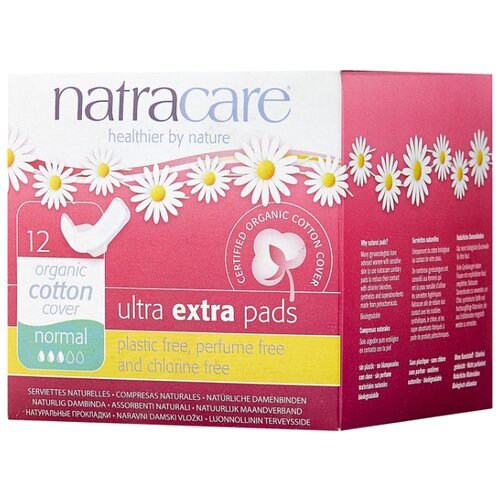 фото Natracare прокладки Ultra Extra Pads Normal 12 шт.