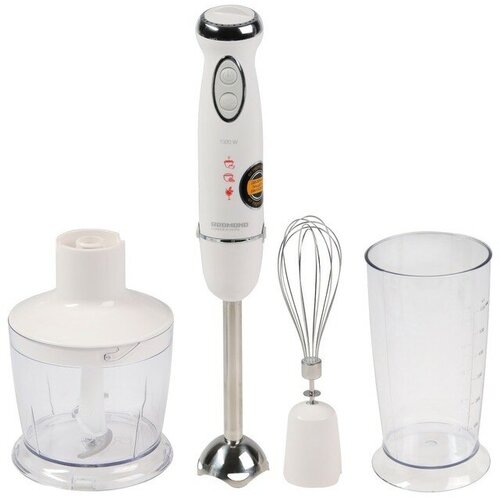 Блендер REDMOND RHB-2972 погружной 1300 Вт 0506 л режим турбо белый 4070600₽