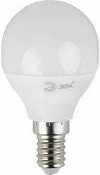 ЭРА Лампа светодиодная ЭРА E14 7W 4000K матовая LED P45-7W-840-E14 Б0020551