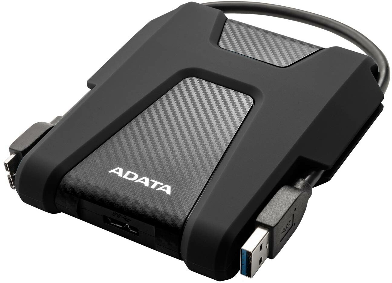 Внешний жесткий диск Adata 2.5' 1.0Tb USB 3.0 A-Data DashDrive Durable AHD680-1TU31-CBK Black