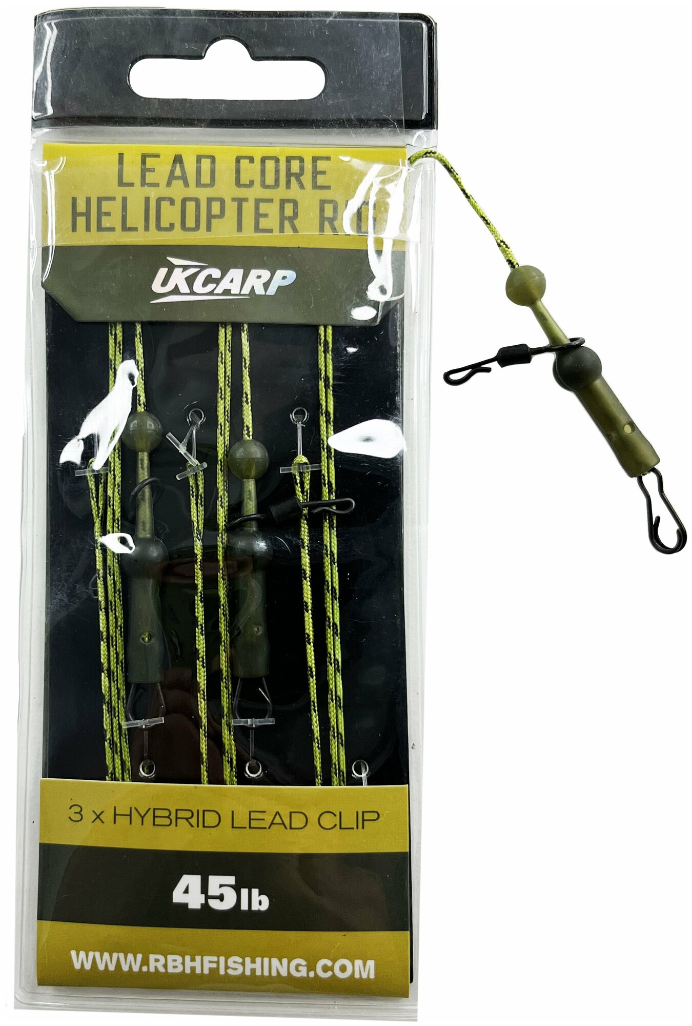 Монтаж вертолёт Lead Сore Helicopter Rig 45lb 3 шт