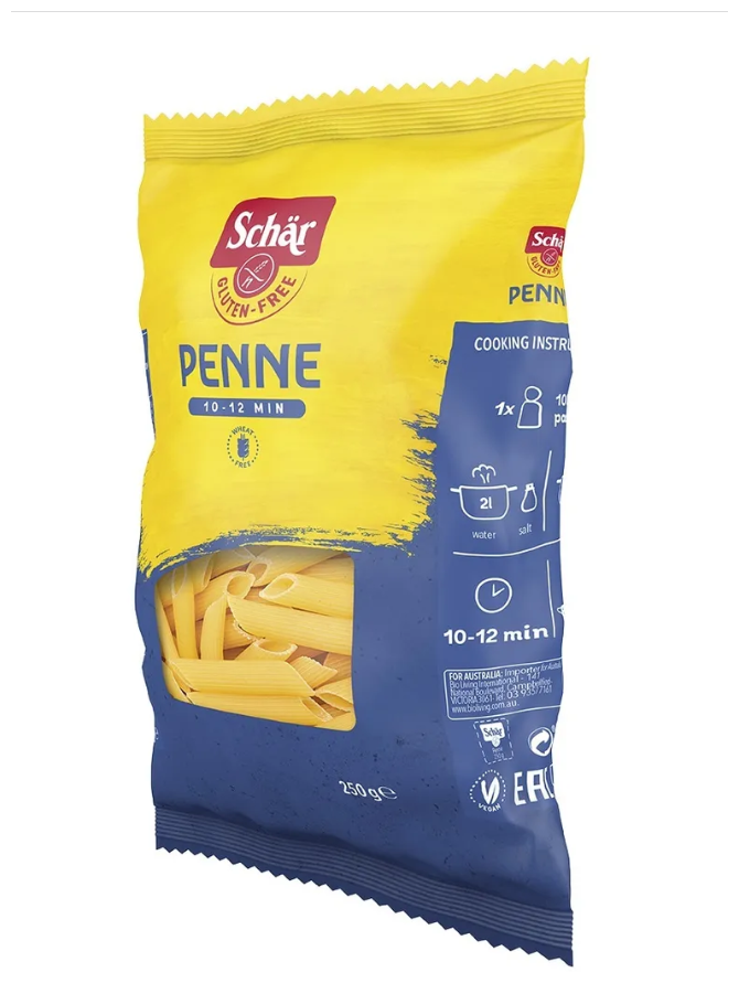 Макароны Schar Перья (Penne) без глютена, 4 шт по 250 г - фотография № 4