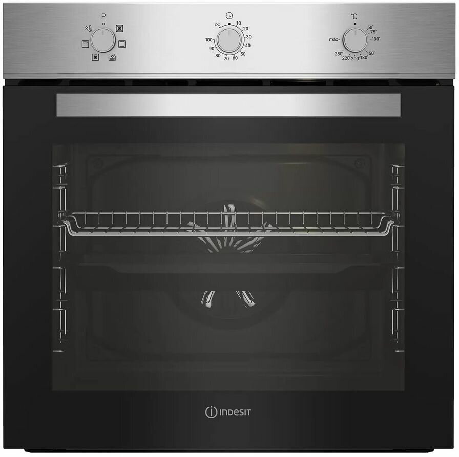 Духовой шкаф INDESIT Духовой шкаф Электрический Indesit IFE 3634 IX нержавеющая сталь - фотография № 1